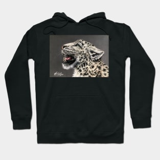 Snow Leopards Roar Hoodie